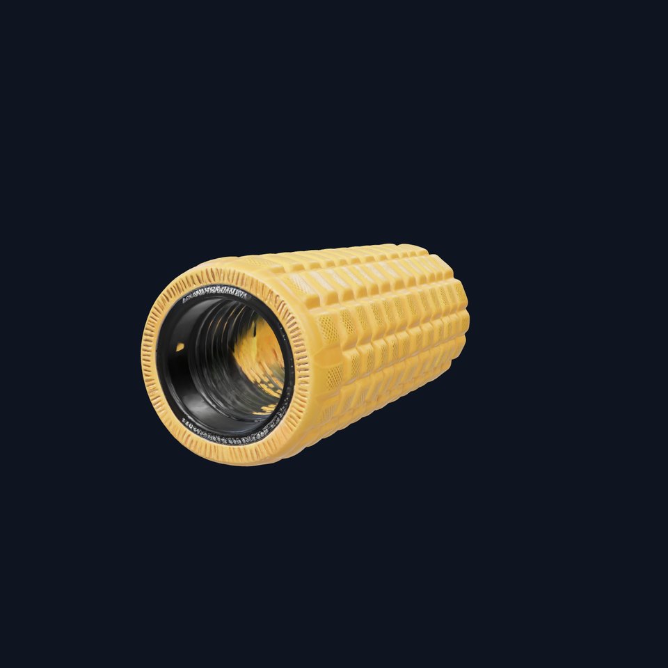 Textured Foam Roller model pack